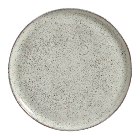 DINNER PLATE BIO STONEWARE Ø 10.83" PISTACHE