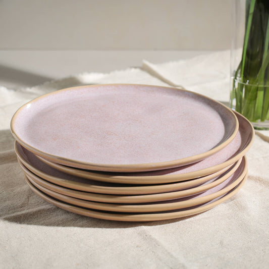 DINNER PLATE BIO STONEWARE Ø 10.83" LITCHI