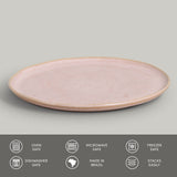 DINNER PLATE BIO STONEWARE Ø 11.42" LITCHI