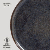 DINNER PLATE BIO STONEWARE Ø 10.83" TITANIUM