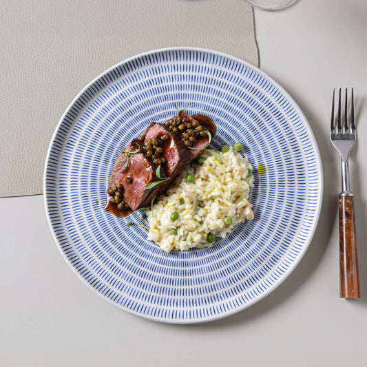 DINNER PLATE BIO STONEWARE Ø 10.83" MAYA