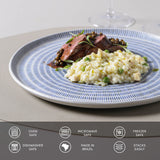 DINNER PLATE BIO STONEWARE Ø 10.83" MAYA