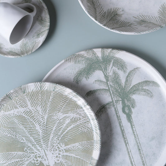 DINNER PLATE BIO STONEWARE Ø 10.83" TROPICALIA
