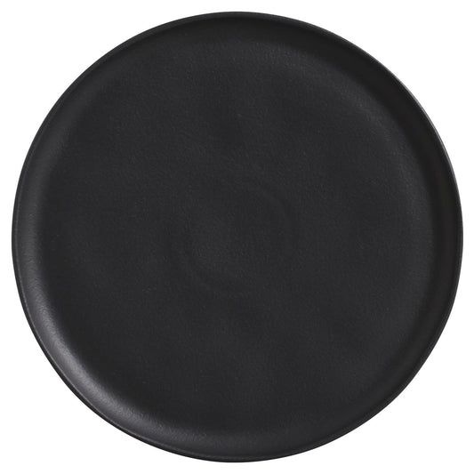 DINNER PLATE BIO STONEWARE Ø 11.42" MATTE BLACK
