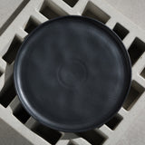 DINNER PLATE BIO STONEWARE Ø 11.42" MATTE BLACK