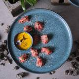 DINNER PLATE BIO STONEWARE Ø 11.42" NIGHT SKY