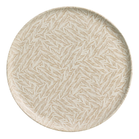 DINNER PLATE BIO STONEWARE Ø 10.83" LUAR
