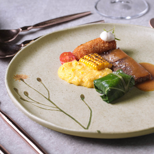 DINNER PLATE BIO STONEWARE Ø 10.83” CAMPESTRE