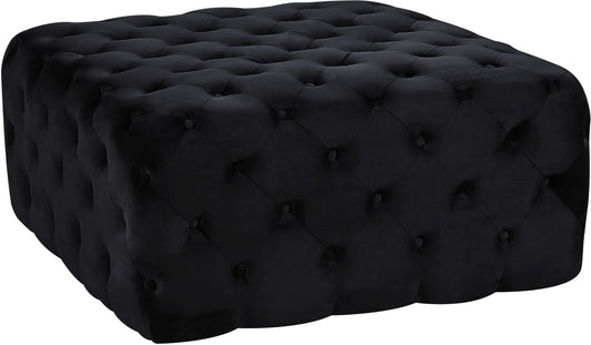 Ariel Velvet Upholstered Ottoman