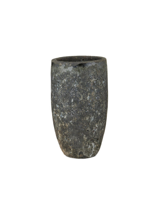Elias Black Medium Planter
