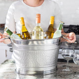 Mixora 4.9 Gallon Stainless Beverage Ice Tub