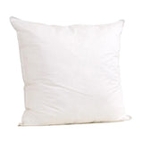 Scroll Puff Ottoman Cover & Cushion- Barbet Natural/Natural