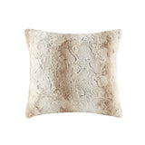 20x20" Faux Fur Throw Pillow