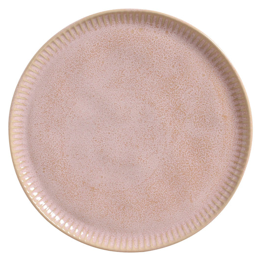 LINHAS DINNER PLATE STONEWARE Ø 10.83" LITCHI