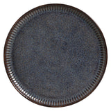 LINHAS DINNER PLATE STONEWARE Ø 10.83" TITANIUM