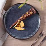 LINHAS DINNER PLATE STONEWARE Ø 10.83" TITANIUM