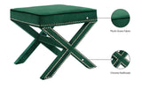 Nixon Velvet Upholstered Stool