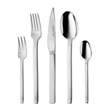 BergHOFF Essentials 72Pc 18/10 Stainless Steel Flatware Set, Essence