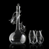 Crystal Port and Dessert Wine Sippers & Decanter - Set of 4