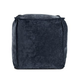 Komodo Navy Square Pouf