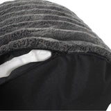 Short Pouf Shar Pei Charcoal
