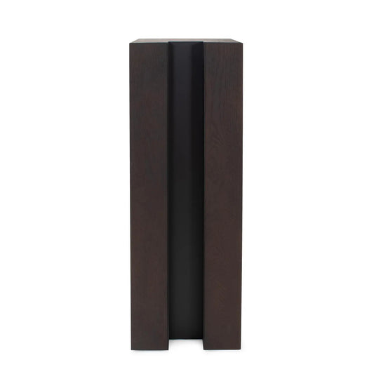 Bertoia Black Wooden Display Pedestal- Tall