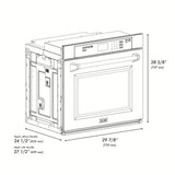 ZLINE 30" Oven ASW30 & Microwave MWO24 Bundle, 2KP-MW24-AWS30