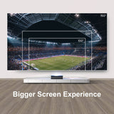 100''-150''  Lenticular Cinematic ALR Screen