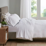 Cool Max Microfiber Sheet Set, White