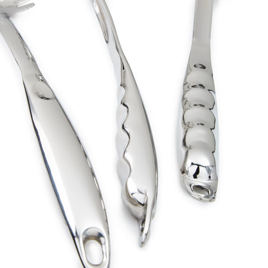 BergHOFF Essentials 18/10 Stainless Steel Pasta Spoon Server 13", Silver