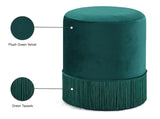 Teddy Velvet Upholstered Stool