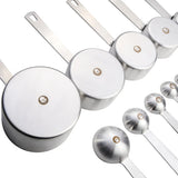 Babish 10-Piece Stainless Steel Measuring Cups & Spoons Set