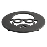 Babish Cast Iron 8-Inch Preseasoned Face Trivet