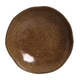 SOUP PLATE ORGANIC STONEWARE Ø 8.35" DIJON