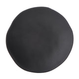 SOUP PLATE ORGANIC STONEWARE Ø 8.35" MATTE BLACK