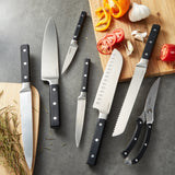 BergHOFF DiNA Gene Stainless Steel Santoku Knife, 7"
