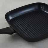 BergHOFF DiNA Helix Recycled Aluminum Nonstick Ceramic Grill Pan, 10.25"