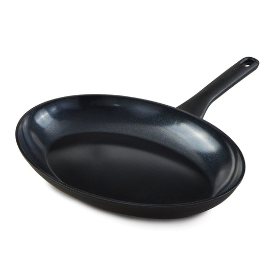 BergHOFF DiNA Helix Recycled Aluminum Nonstick Ceramic Fish Pan, 13.25"