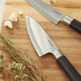 BergHOFF DiNA Codon Stainless Steel Santoku Knife, 4.5"