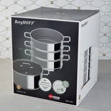 BergHOFF DiNA Helix 18/10 Stainless Steel 5pc Steamer Set, Recycled