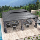 The Privacy Curtain for Hardtop Gazebo