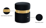 Hailey Velvet Upholstered Stool