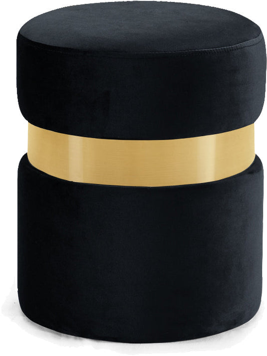 Hailey Velvet Upholstered Stool