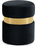 Hailey Velvet Upholstered Stool