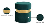 Hailey Velvet Upholstered Stool