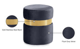 Hailey Velvet Upholstered Stool