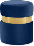 Hailey Velvet Upholstered Stool