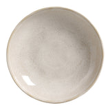 SOUP PLATE BIO STONEWARE Ø 9.84" LATTE