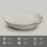SOUP PLATE BIO STONEWARE Ø 8.86" PISTACHE