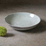 SOUP PLATE BIO STONEWARE Ø 9.84" PISTACHE